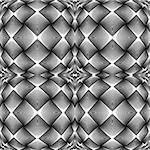 Design monochrome decorative background. Abstract trellised texture. Vector-art illustration. No gradient