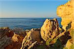 Rocky Coast in Summer, La Couronne, Martigues, Cote Bleue, Mediterranean Sea, Bouches-du-Rhone, Provence-Alpes-Cote d'Azur, France