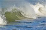 Breaking Wave, Helgoland, Dune, North Sea, Schleswig Holstein, Germany