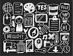 doodle web background