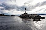 Les Eclaireurs Lighthouse,  Ushuaia, Tierra del Fuego, Argentina