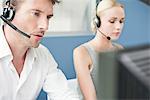 Working in call center