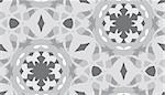Desaturated geometric shapes as seamless background pattern