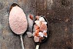 Himalayan pink crystal salt high resolution image