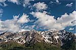 Beautiful landscape photo of mountains on the Swiss Alps.