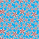 Celebration idea background, beautiful stars. Seamless background with festive stars, for use in decorating, graphic design and as wallpapers.