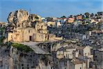 Matera, amazing city that lies athwart a small canyon