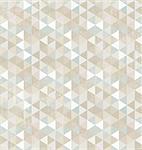 Triangle Seamless Grunge Textured Geometric Background Pattern. Vector Illustration with Pattern Swatch.