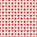 Simple seamless pattern in retro colors, stars