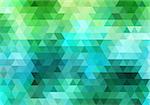 abstract colorful geometric vector background, triangle pattern