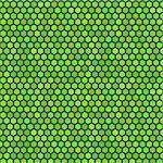 honeycomb seamless pattern in vector green color