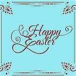 Vector illustration of Easter holiday for invitations and greeting cards