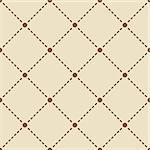 Simple brown seamless wallpaper pattern vector illustration