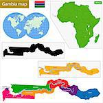 Administrative division of the Republic of the Gambia