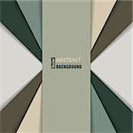 Abstract brochure background design with color stripes and shadows