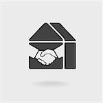 Symbol Handshake and Real Estate eps 8 file format