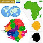 Administrative division of the Republic of Sierra Leone