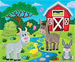 Farm topic image 7 - eps10 vector illustration.