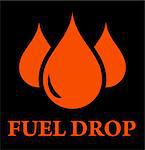 drop of fuel background for oil industry