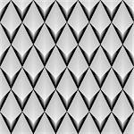 Design seamless monochrome diamond geometric pattern. Abstract striped textured background. Vector art. No gradient