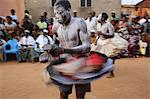 Gambada dancers in Ouidah, Benin, West Africa, Africa