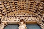 Portal of the Virgin dating from the 13th century, Metz Cathedral, Metz, Lorraine, France, Europe