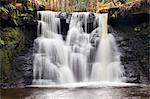 Goitstock Waterfall, Cullingworth, Yorkshire, England, United Kingdom, Europe