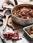 Stew with pomegranate