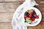 Fresh fruits in bowl