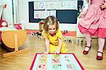 Girls Playing in Nursery