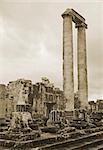 Ruins of ancient Apollo temple in Didyma, Turkey