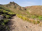 Rocky landscape of Tenerife. Canary Islands. Spain