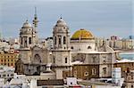 The styles of Cadiz Cathedral go from the baroque to the neoclassicist.