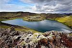 Veidivotn Lake, Highlands of Iceland