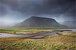 Serene landscape, West Fjords, Iceland