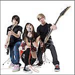 teenage rock band