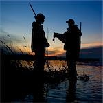 two men out hunting