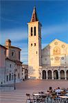 Duomo (Cathedral) in Piazza del Duomo, Spoleto, Umbria, Italy