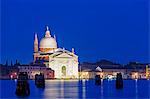 Europe, Italy, Veneto, Venice, Church across Basino di San Venice lagoon