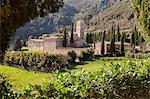 Italy, Italia. Umbria. Terni district, Valnerina, San Pietro in Valle abbey