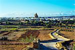 Mediterranean Europe, Malta, Gozo Island, Xewkija Rotunda, Parish Church of St John the Baptist