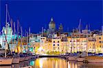 Mediterranean Europe, Malta, The Three Cities, Vittoriosa (Birgu), Grand Harbour Marina