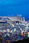 Asia, Republic of Korea, South Korea, Busan, city skyline