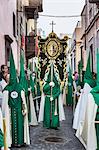 Easter procession, old town, Vegueta, Las Palmas, Gran Canaria, Canary Islands, Spain