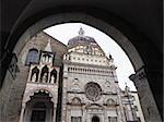 Colleoni chapel, in High City Bergamo, Citta alta, Lombardy, Italy