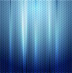Bright blue abstract perforated texture. Vector background