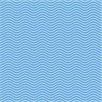 Blue seamless wavy line pattern vector background