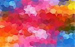 Bright Colored Mosaic Abstract Background for your design