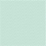 Vintage mint seamless wavy line pattern vector illustration