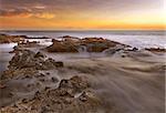 Thors Well at Cooks Chasm by Cape Perpetua on the Oregon Coast during Sunset